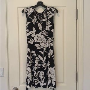 Black and white dress